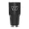 The Memory Company NFL 30oz. Black Tumbler with Etched Logo